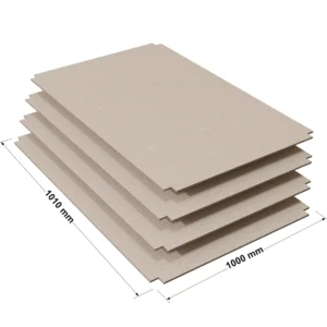 Lot de 4 plateaux aggloméré pour tablettes tubulaires FLIPLUS