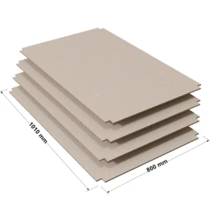 Lot de 4 plateaux aggloméré pour tablettes tubulaires FLIPLUS