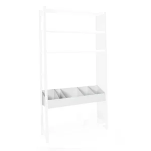 Casier de rangement pour étagères EPSILON - séparations droites ou inclinées