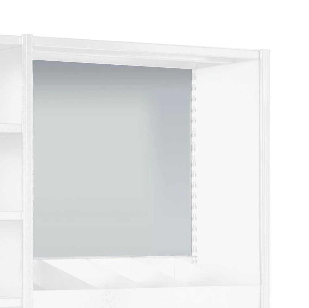 Fond tôlé pour rayonnages