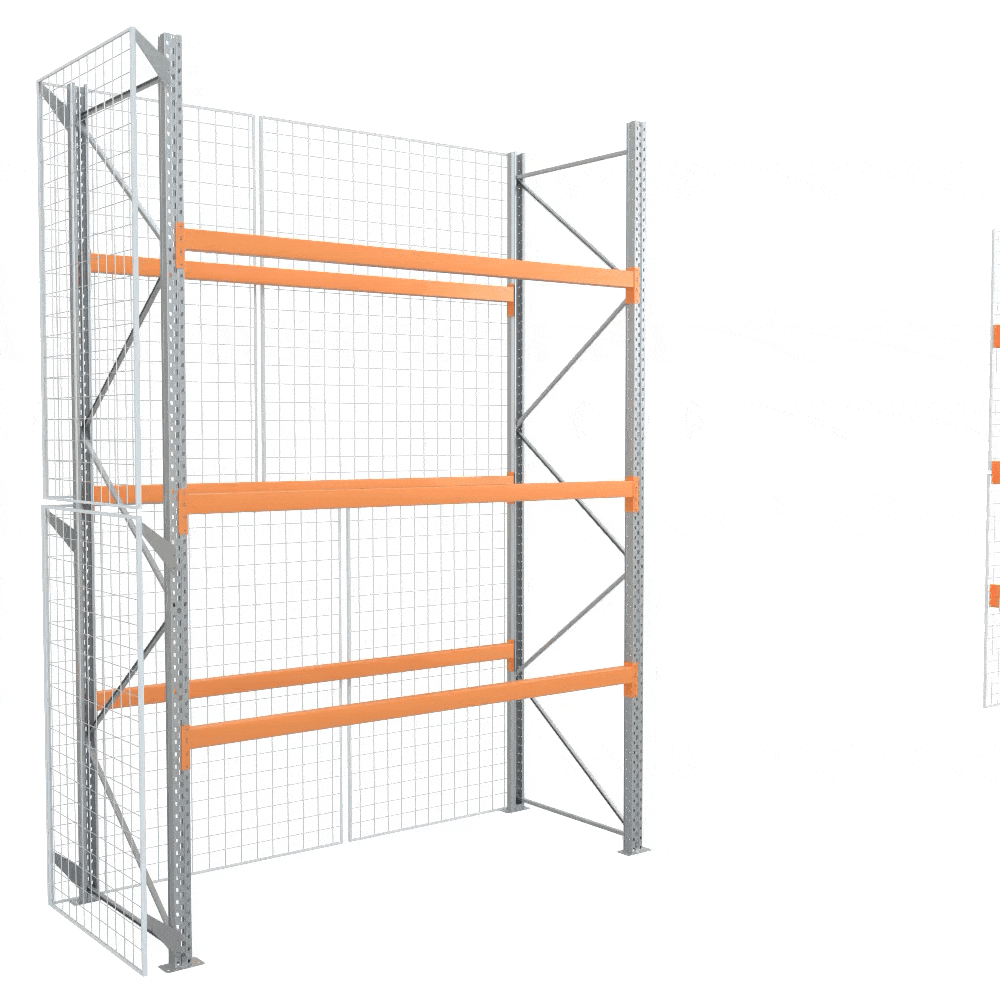 Rayonnage rack à palettes 4500 mm - 4 niveaux- EPSIRACK XLSÉCURISÉ