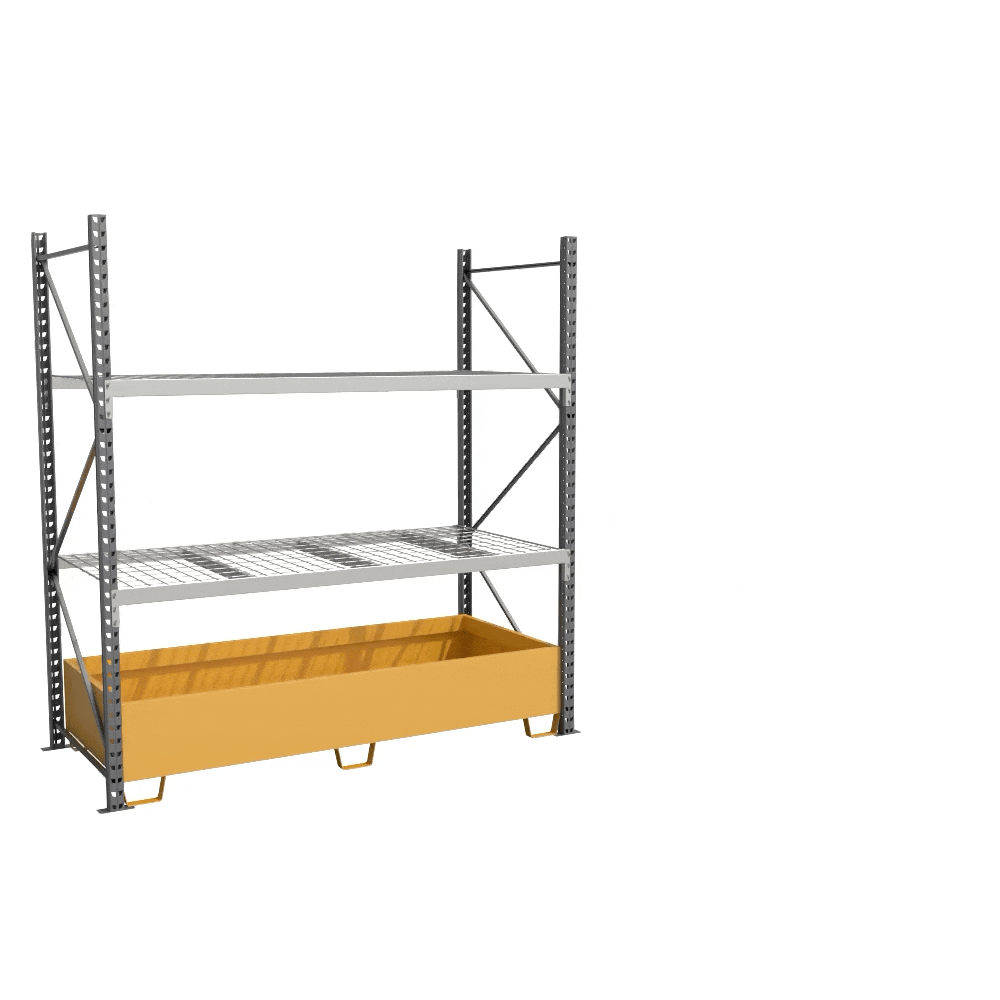 Rayonnage de rétention EPSIVOL pour stockage sécurisé