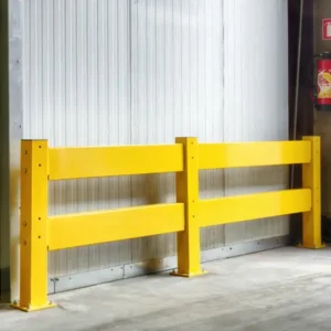 Rail de sécurité entrepôts et usines - Hauteur: 1000 mm