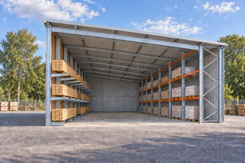 Hall de stockage : définir ses besoins et préparer son installation